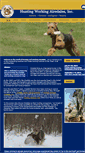 Mobile Screenshot of huntingworkingairedales.com